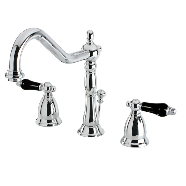 Kingston Brass 8" Widespread Bathroom Faucet, Chrome KS1991PKL - main